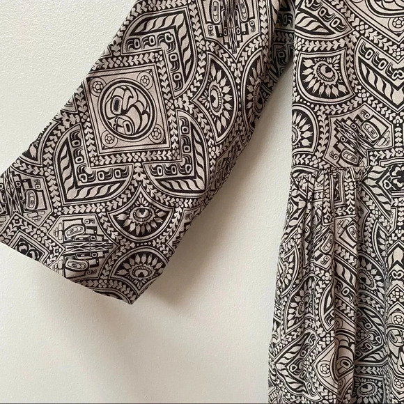 Twelfth Street by Cynthia Vincent Tassel Tie A-Line Dress Size Small - Picture 4 of 15